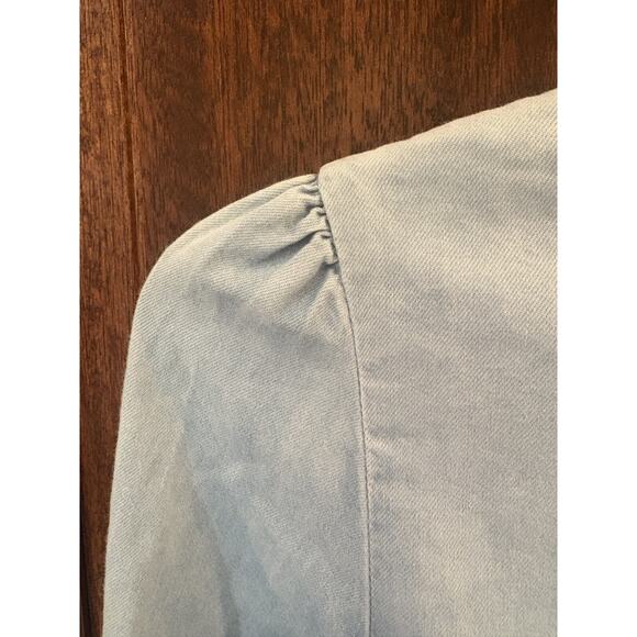 Mebon by Machine Jeans Shirt Women Small Denim Shirt - Picture 4 of 5